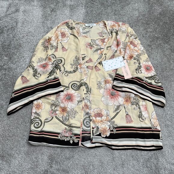 Sweetrain Set Of 2 Floral Camisole Kimono Sleepwear Womens XL Multicolor NWT New - Picture 1 of 13
